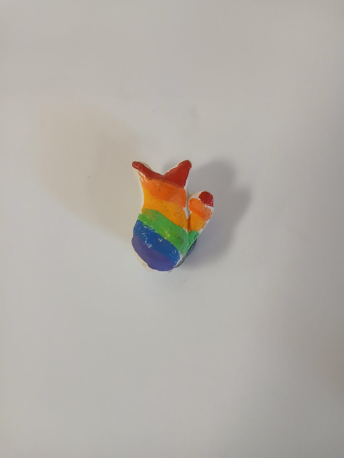 Full Cat Magnet: Rainbow
