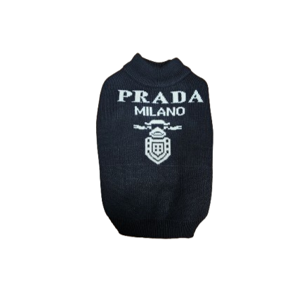 Designer Inspired P Sweater for Small Dogs