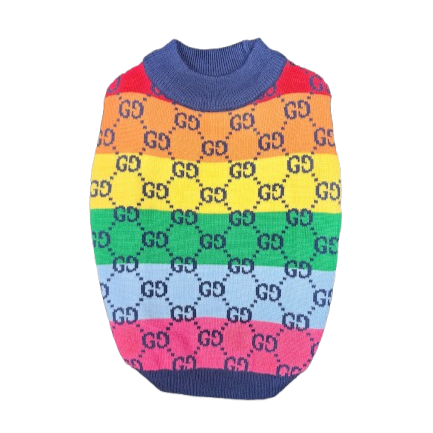 Designer Inspired C Colorful Sweater