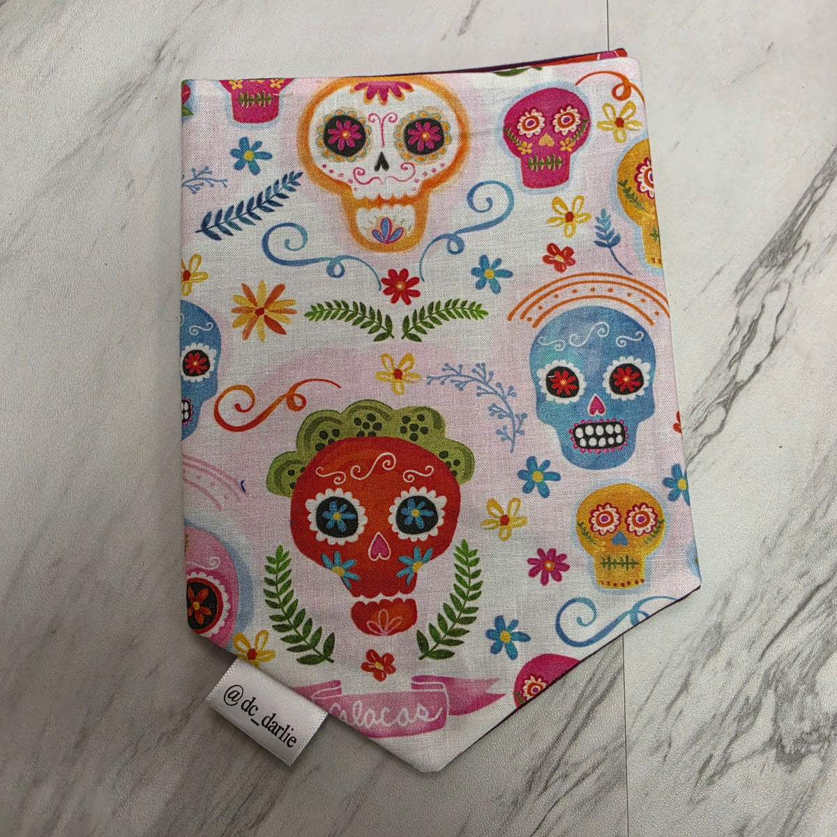 Tie On Calavera M