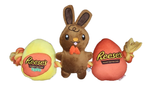 Easter Reese's Rope Dog Toy