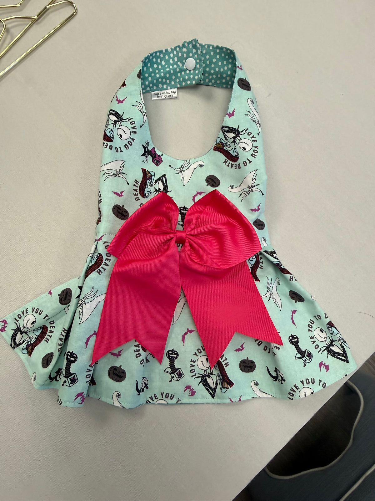 Nightmare before Christmas Im4pawscreation Handmade Halloween Dress, small
