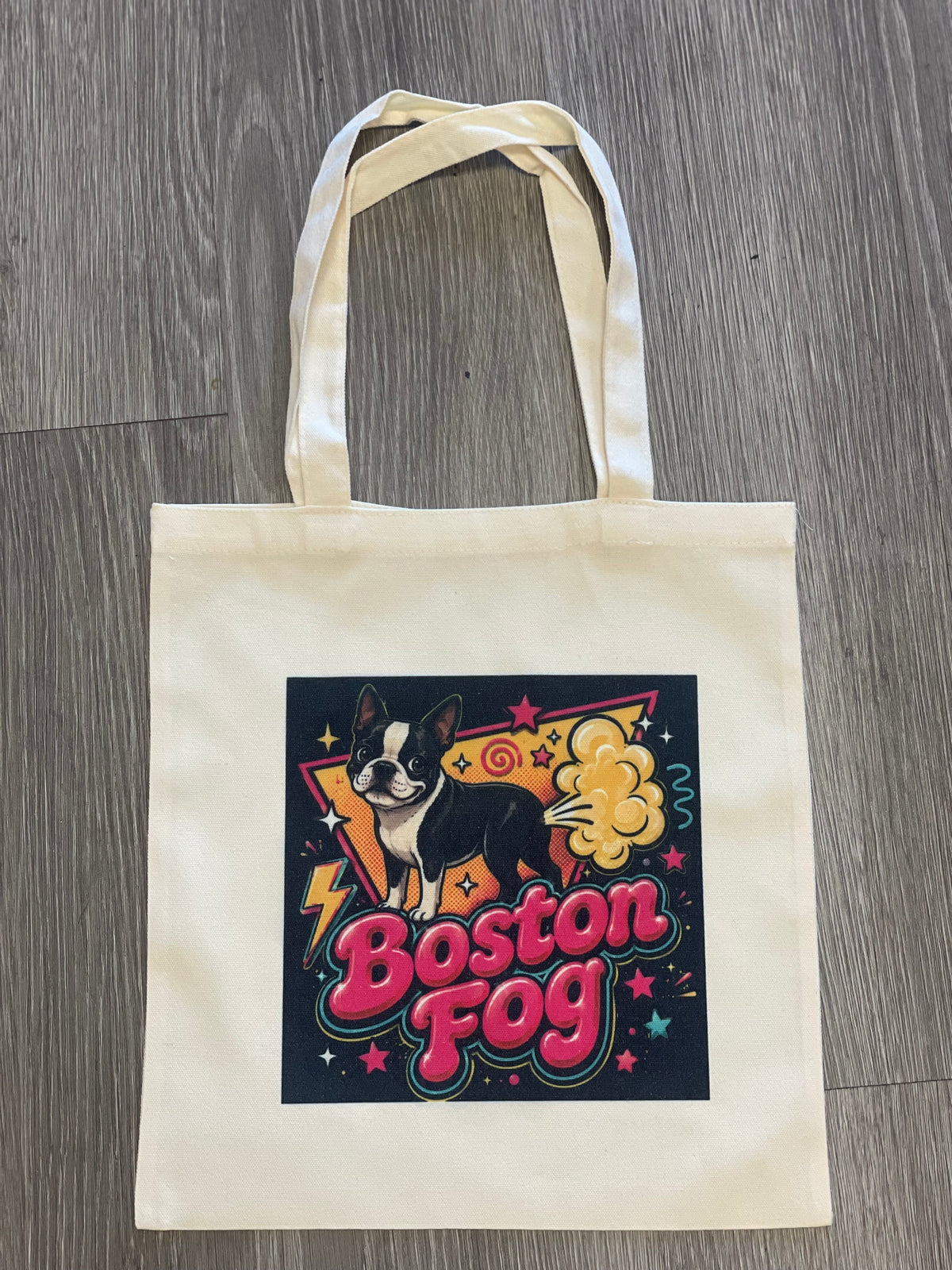 Bosten fog tote bag