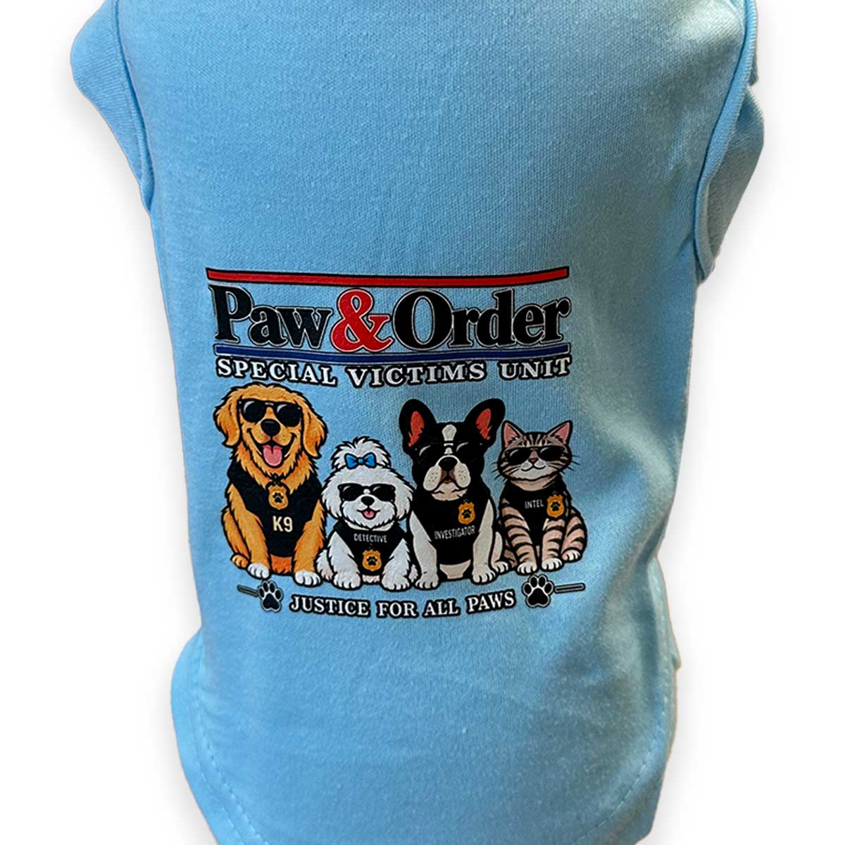 Paw and Order Pet Shirt – Custom Pet Apparel