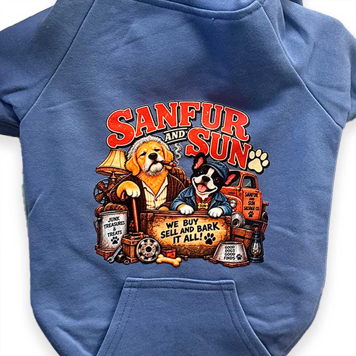 Sanfur and Sun Pet Sweatshirt – Custom Pet Apparel