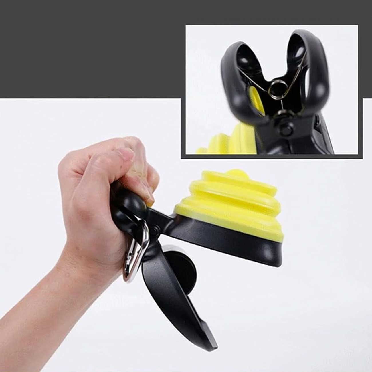 Travel Poop Scooper – Portable Waste Picker with Built-in Bag Dispenser