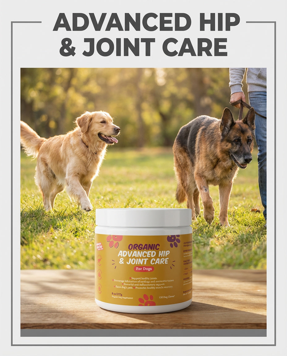 Organic Advanced Hip and Joint Care 120 chews Jar