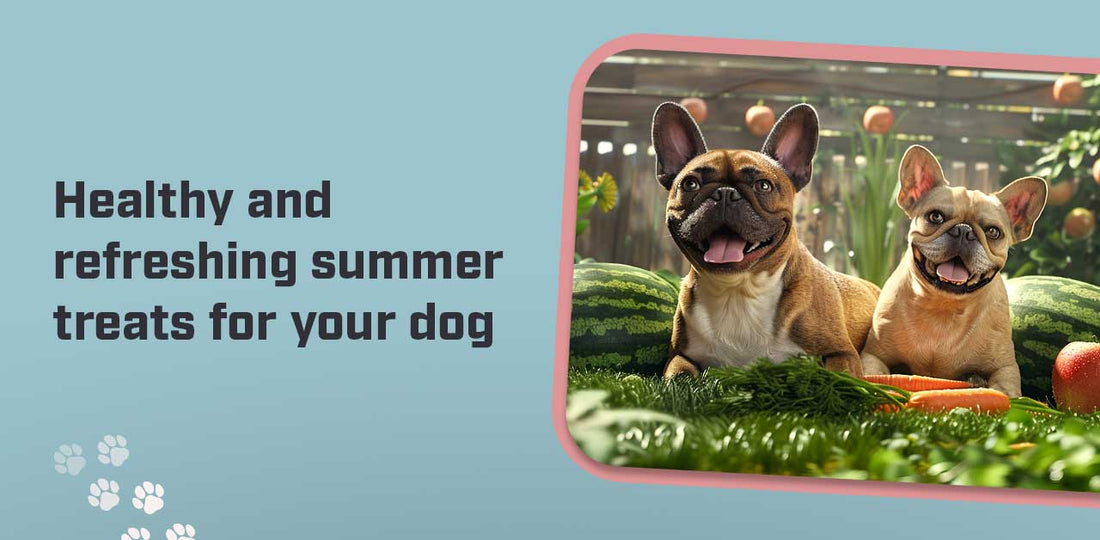 Healthy and refreshing summer treats for your dog