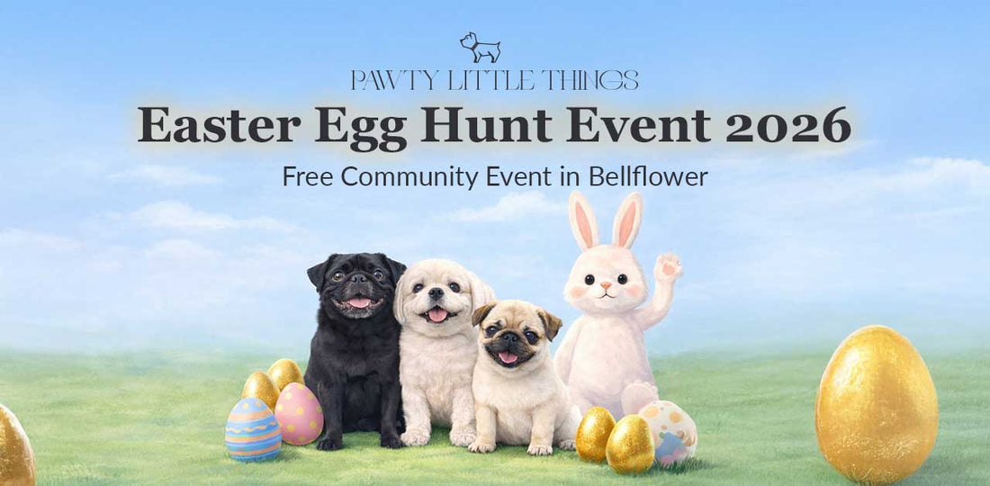Easter Egg Hunt Event 2026 at Pawty Little Things, Bellflower CA