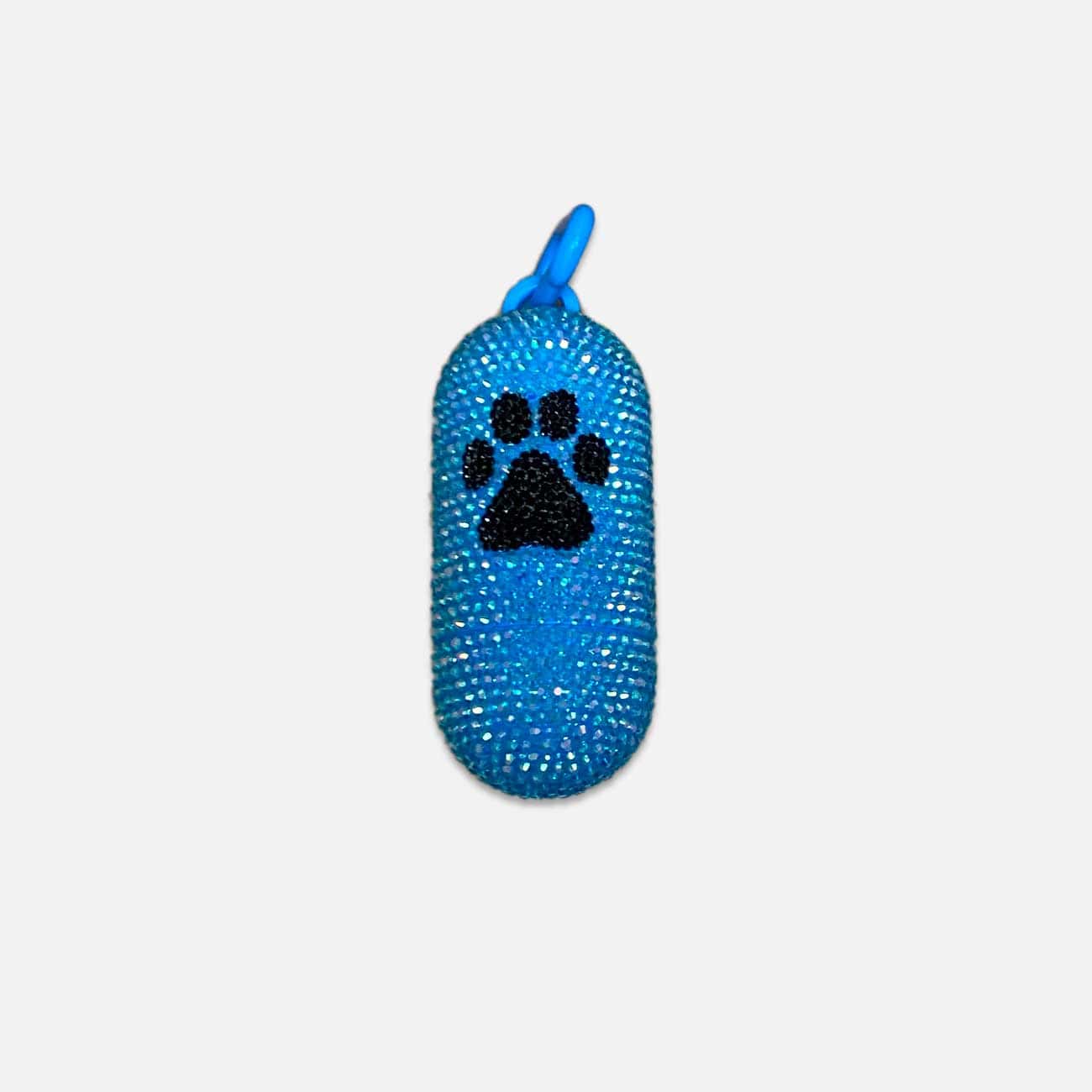 Bedazzled Pet Waste Bag Carrier