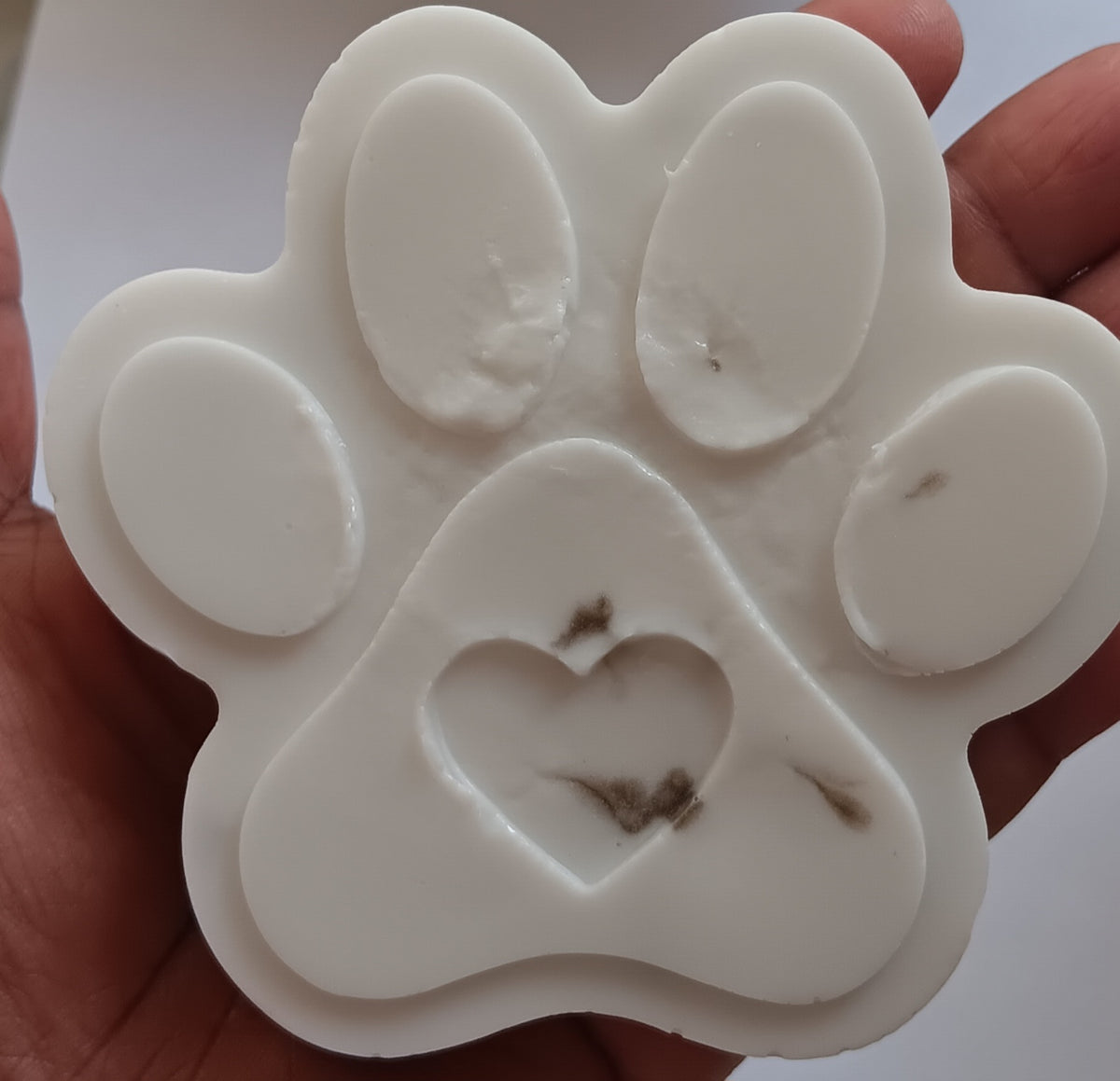 White/Black  KaziRokz LLC  Shampoo Conditioner soap bar, Medium