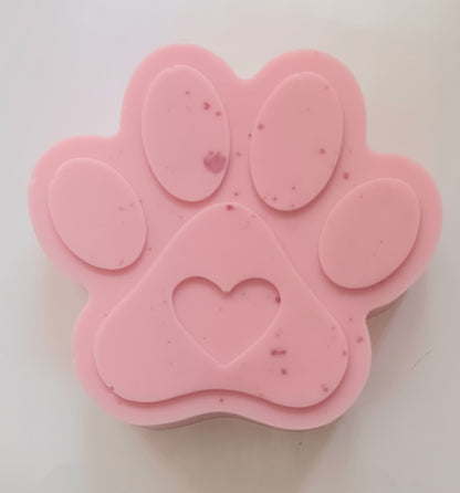 Pink KaziRokz LLC  Shampoo Conditioner soap bar, Medium