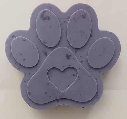 Purple  KaziRokz LLC  Shampoo Conditioner soap bar, Medium
