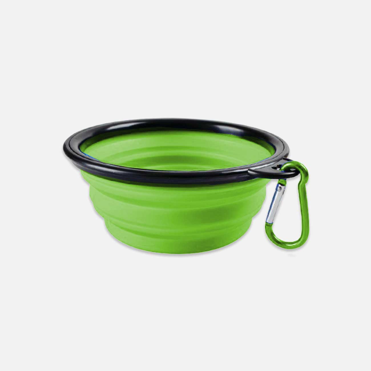 Portable Collapsible Silicone Travel Bowl for Pets - 12oz Bowl for Food and Water