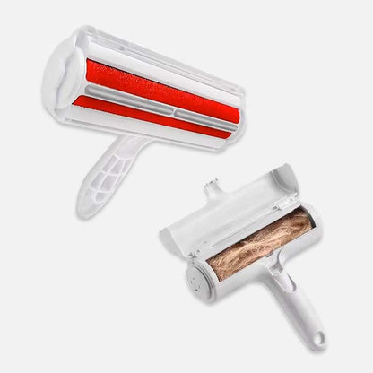 Reusable Brush Hair Remover Red