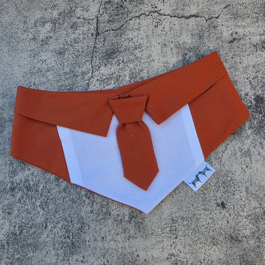 Tuxedo Bandana Copper S