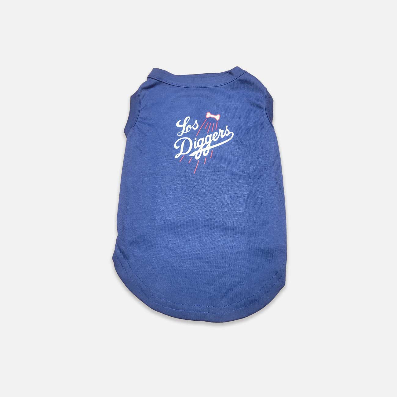 "Los Diggers" Pet Apparel Shirts - Los Angeles Dodgers Inspired Custom Pet Shirts