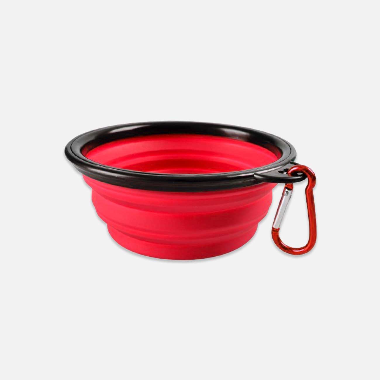 Portable Collapsible Silicone Travel Bowl for Pets - 12oz Bowl for Food and Water