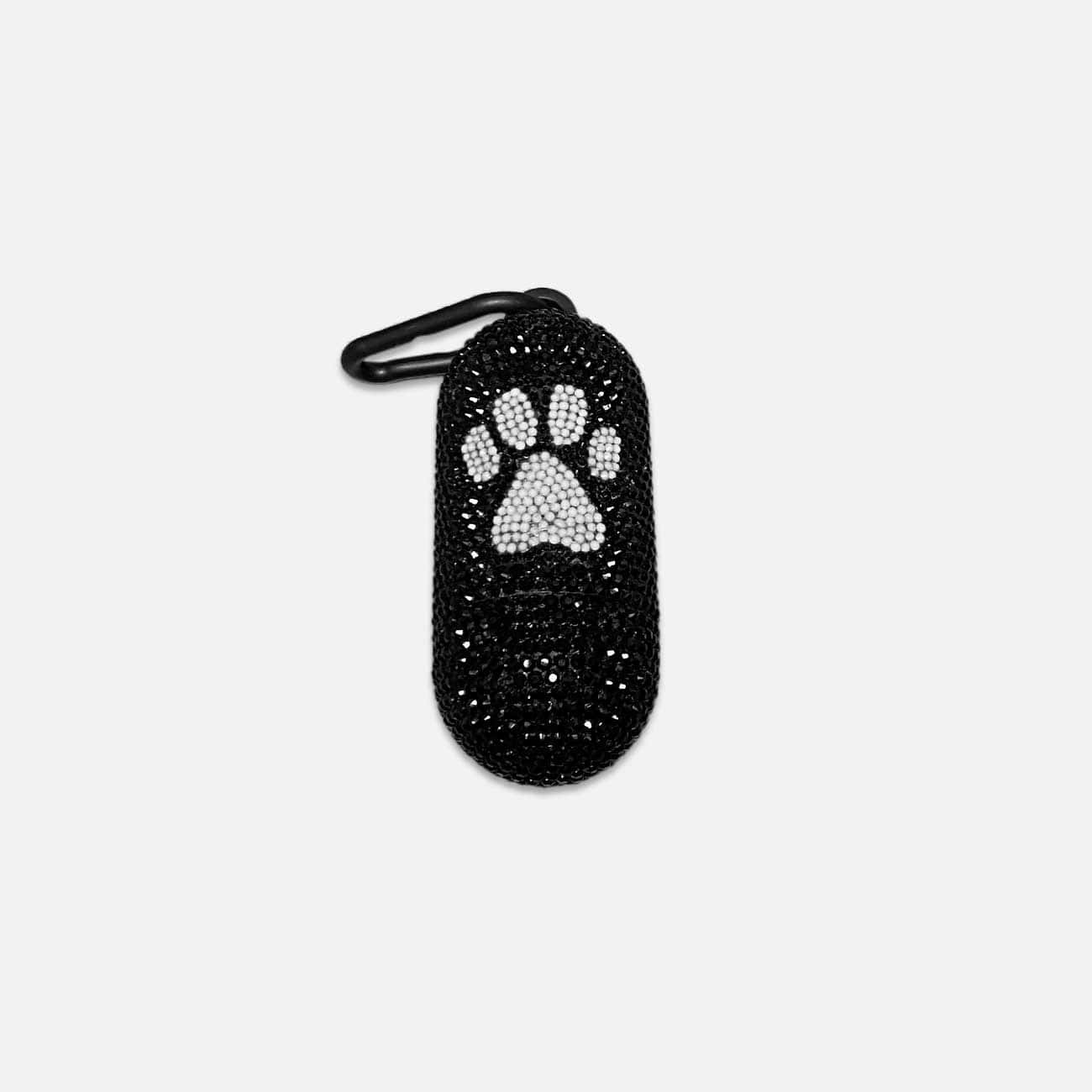 Bedazzled Pet Waste Bag Carrier