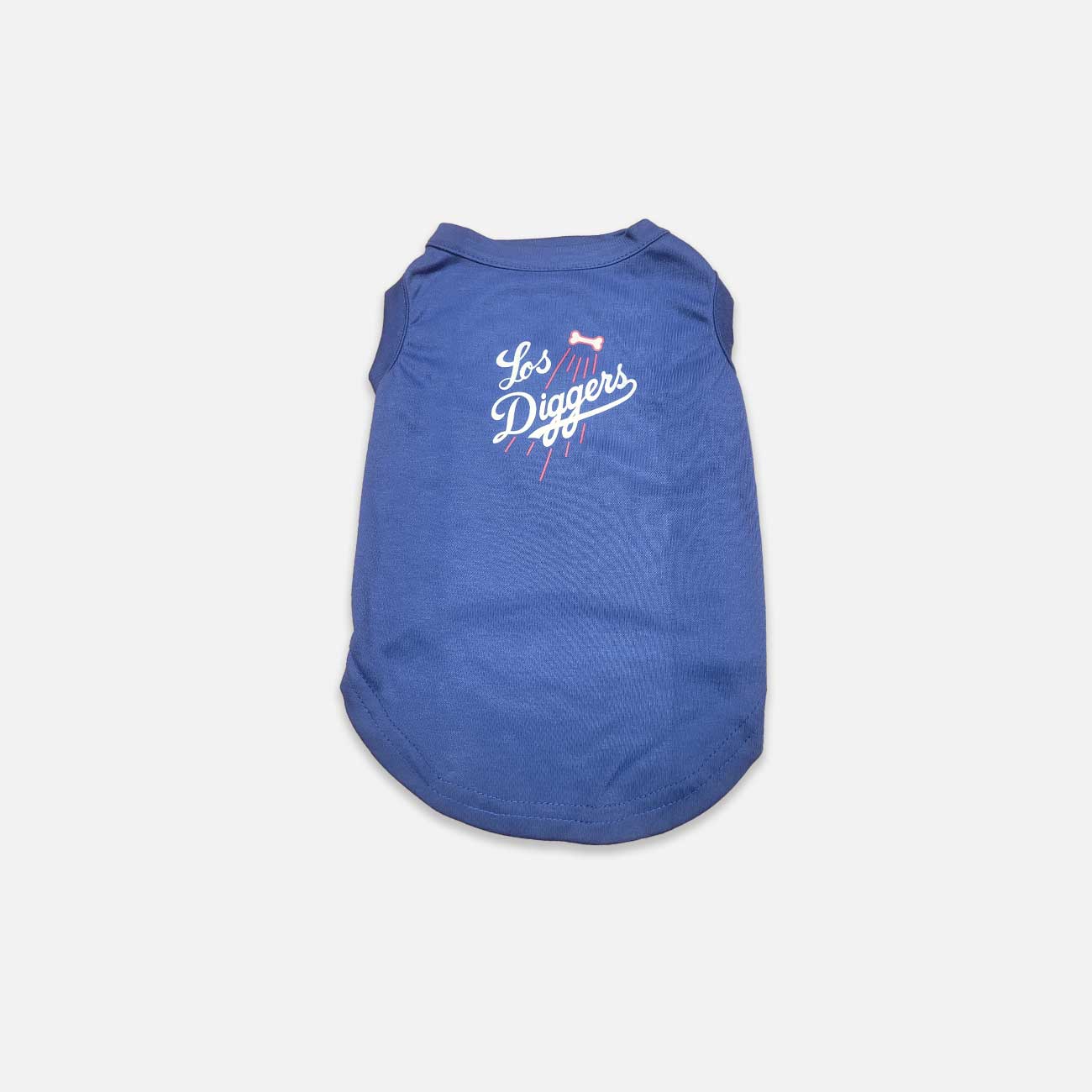 "Los Diggers" Pet Apparel Shirts - Los Angeles Dodgers Inspired Custom Pet Shirts