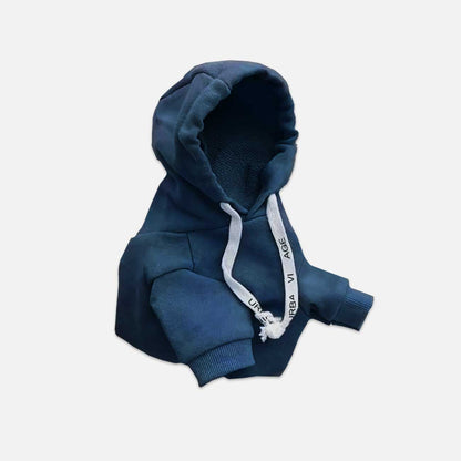 Plain Leisure Sports Style Pet Hoodie