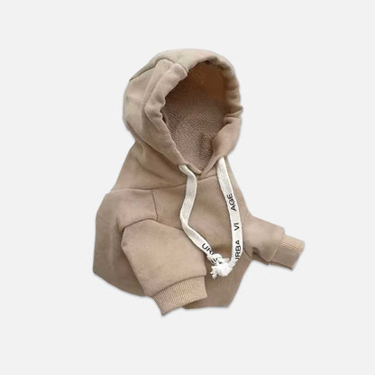 Plain Leisure Sports Style Pet Hoodie