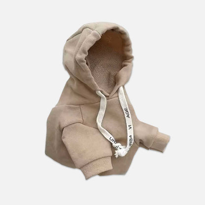 Plain Leisure Sports Style Pet Hoodie