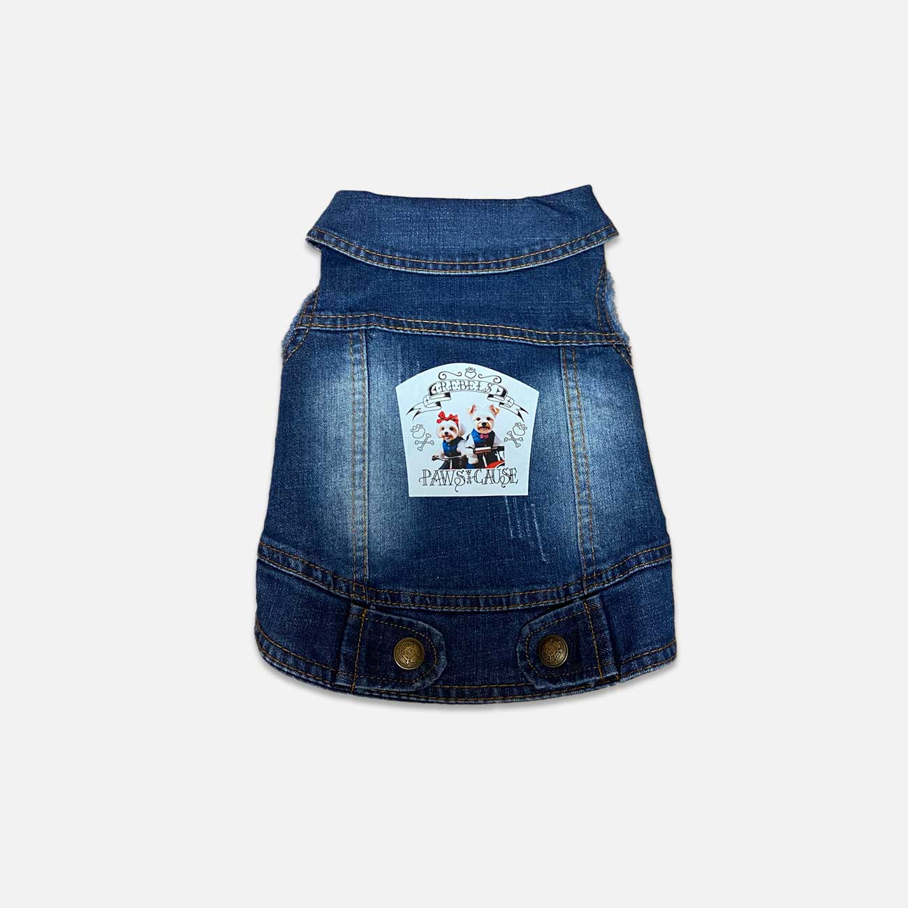 Paws with a Cause Denim Pet Vests