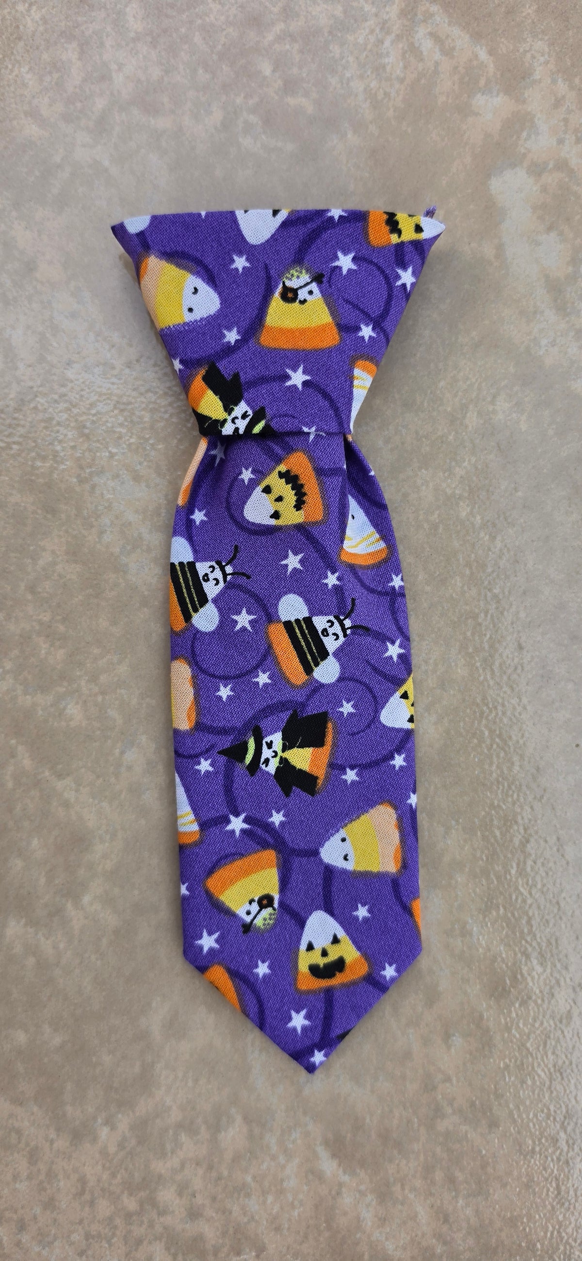 Snap Tie Candy Corn Costume Large