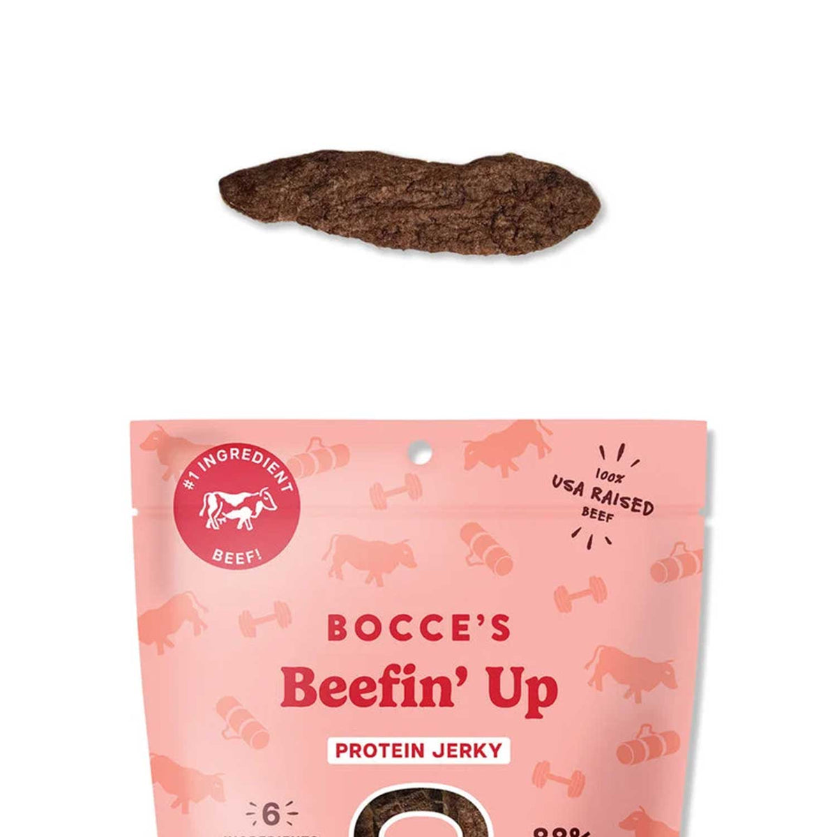 Beefin' Up Protein Jerky Cuts – 5 oz Dog Treats