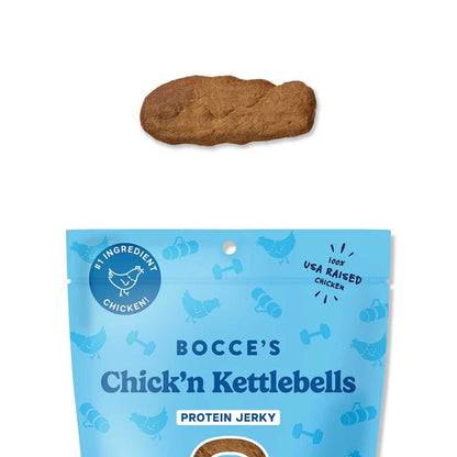 Chick'n Kettlebells Protein Jerky Cuts – 5 oz Dog Treats