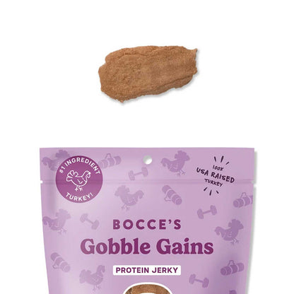 Gobble Gains Protein Jerky Cuts – 5 oz Dog Treats
