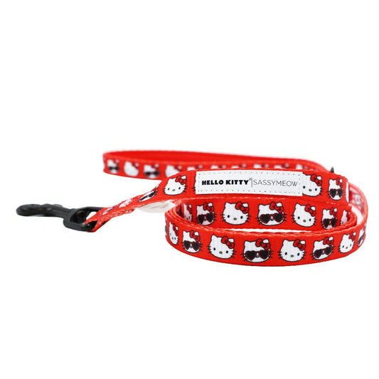 Cat Leash Hello Kitty Red Classic