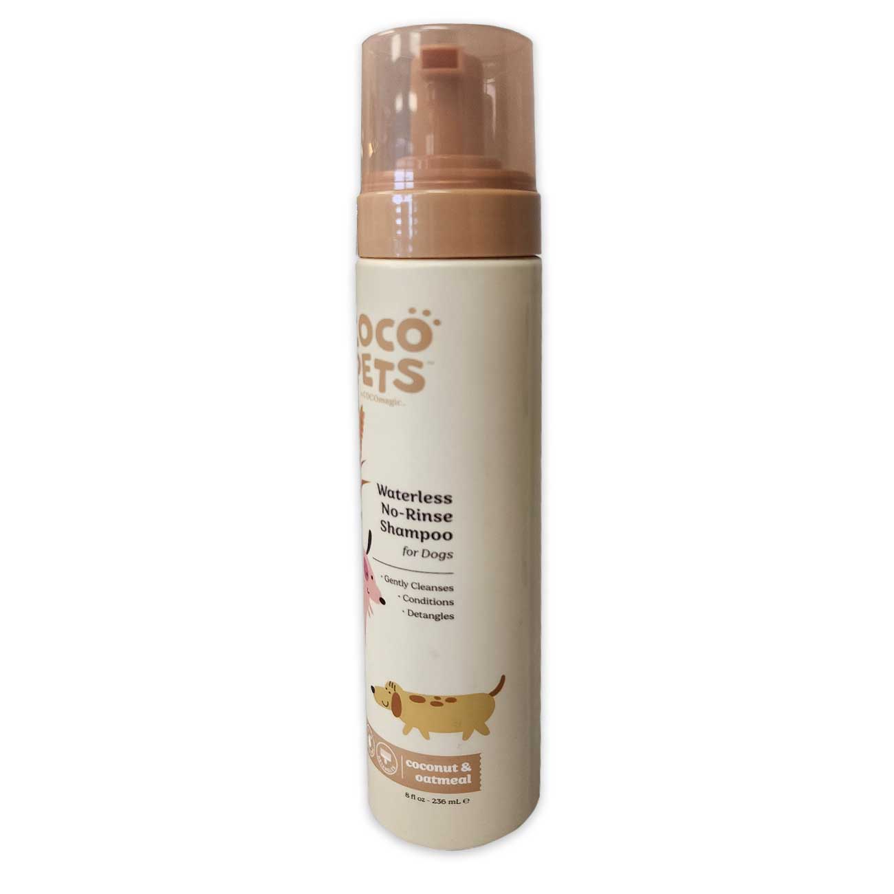 Waterless No-Rinse Shampoo (Coconut & Oatmeal) - Coco Pets by Coco Magic