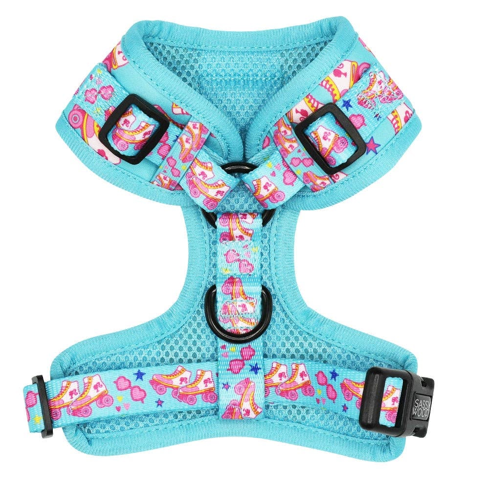 Dog Adjustable Harness On a Roll chest side