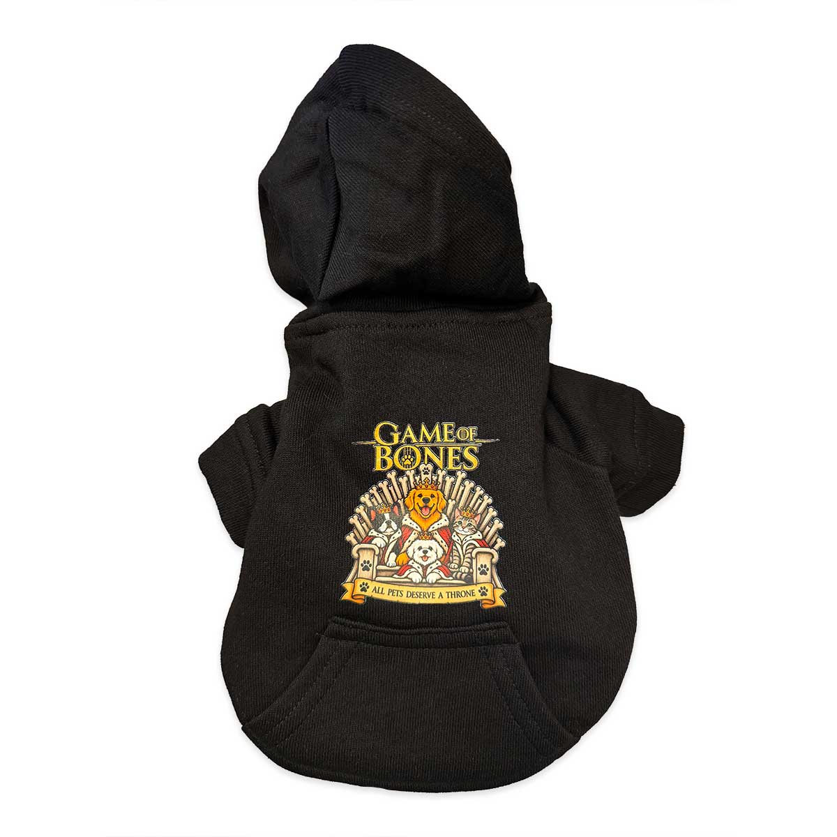 Game of Bones Pet Sweatshirt – Custom Pet Apparel