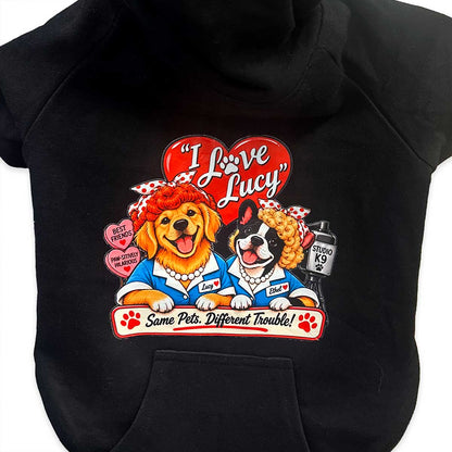 I Love Lucy Pet Sweatshirt – Custom Pet Apparel