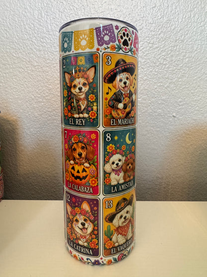 Colorful Cositas and Creations Tumbler, 3x3
