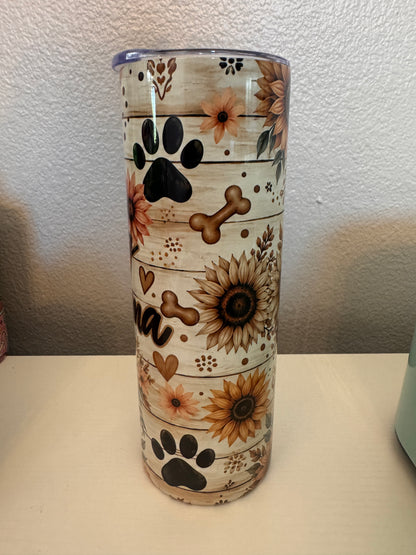 Neutrals Cositas and Creations Tumbler, 20 ounces