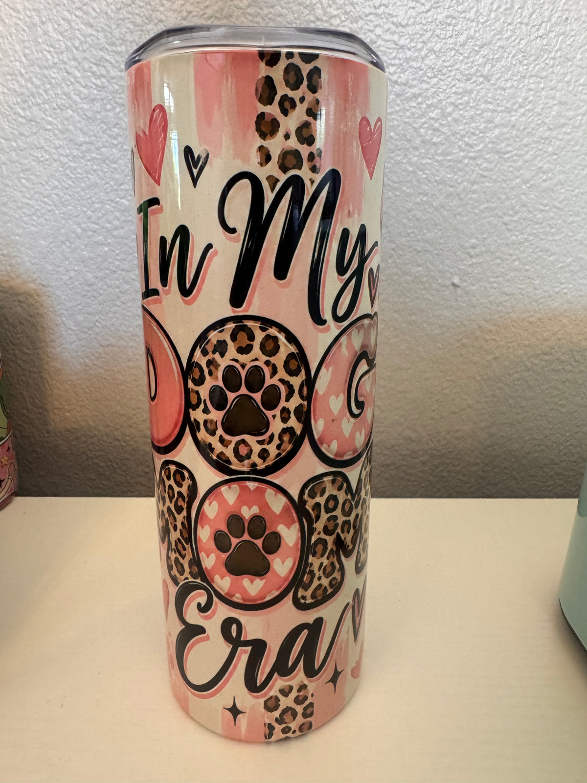 Pink Cositas and Creations Tumbler, 20 ounces