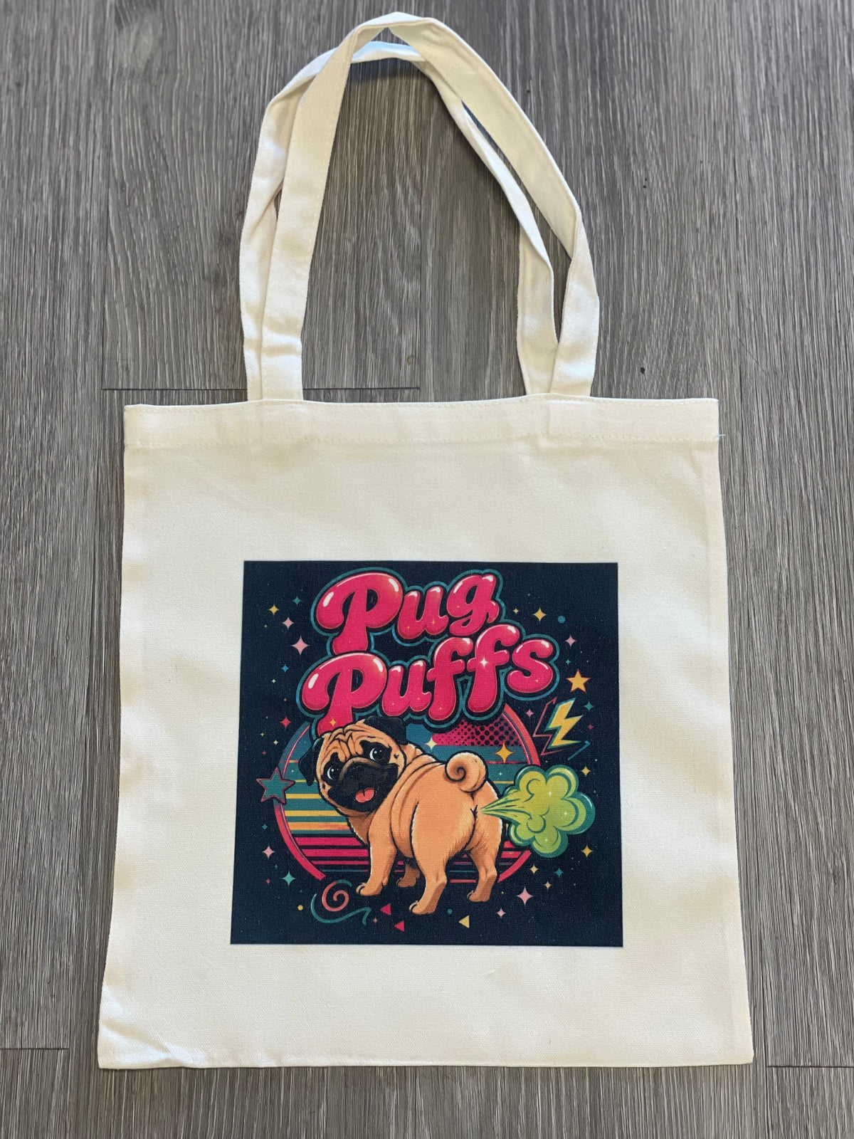 Pug Tote Bag