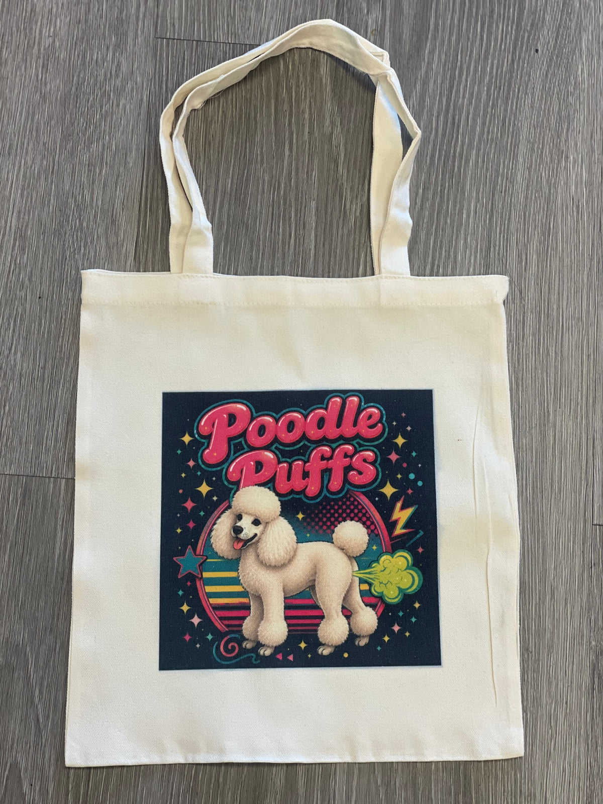 Poodle  Tote bag, Large