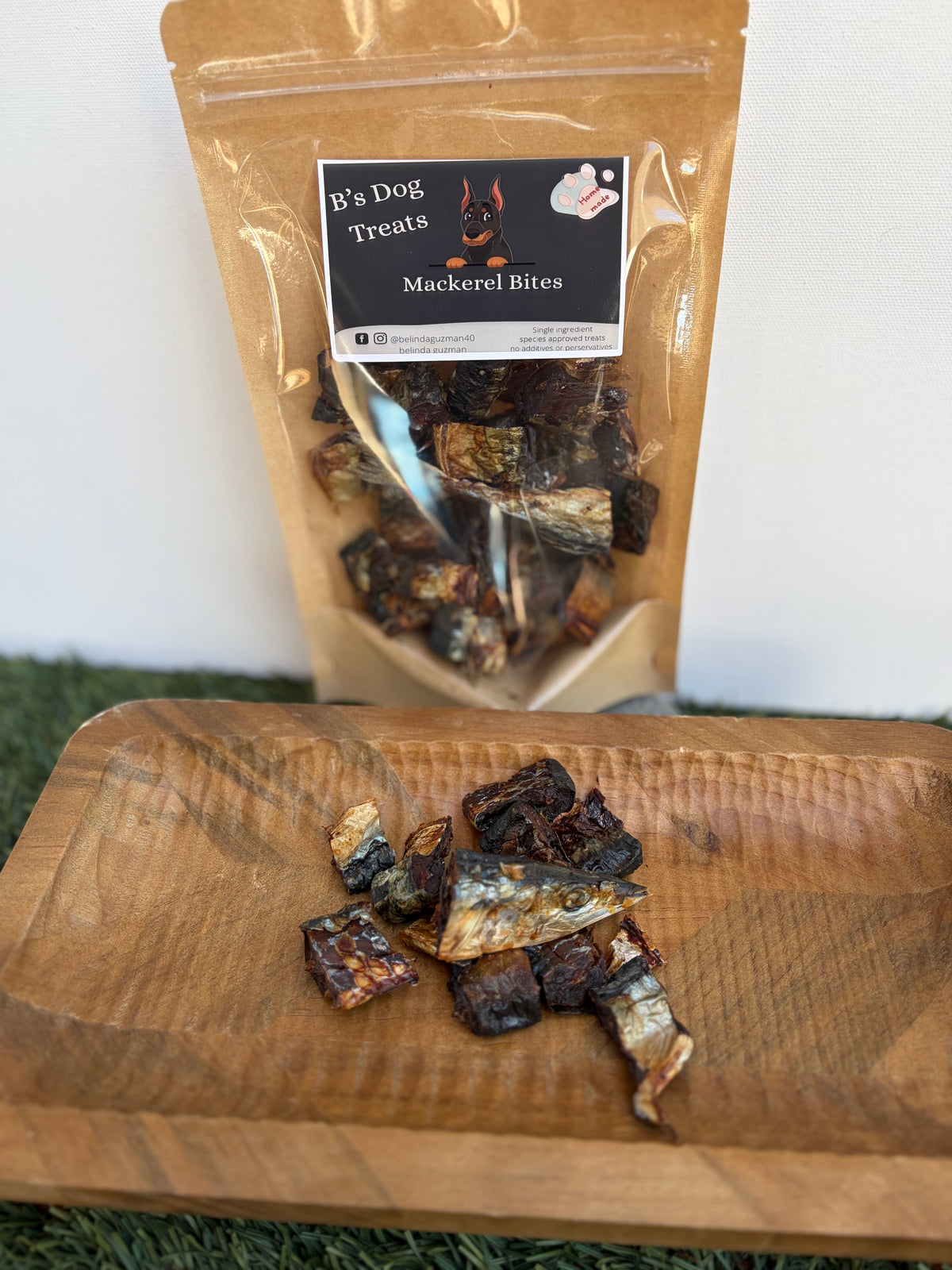 B’s dog treats  Sardine bites