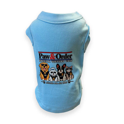 Paw and Order Pet Shirt – Custom Pet Apparel