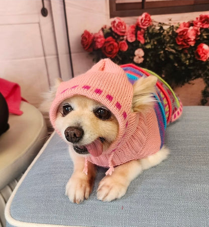 Peruvian Alpaca Pet Hoodie - Stylish and Cozy Apparel