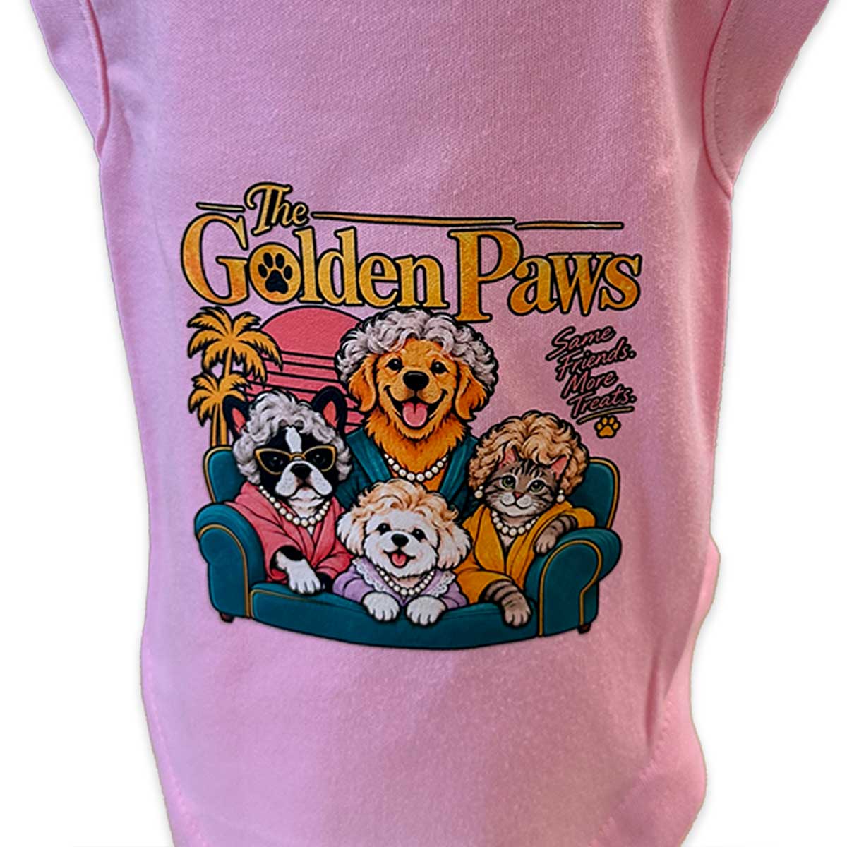 The Golden Paws Pet Shirt – Custom Pet Apparel