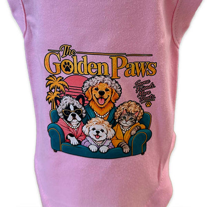 The Golden Paws Pet Shirt – Custom Pet Apparel