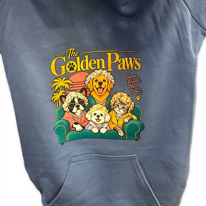 The Golden Paws Pet Sweatshirt – Custom Pet Apparel