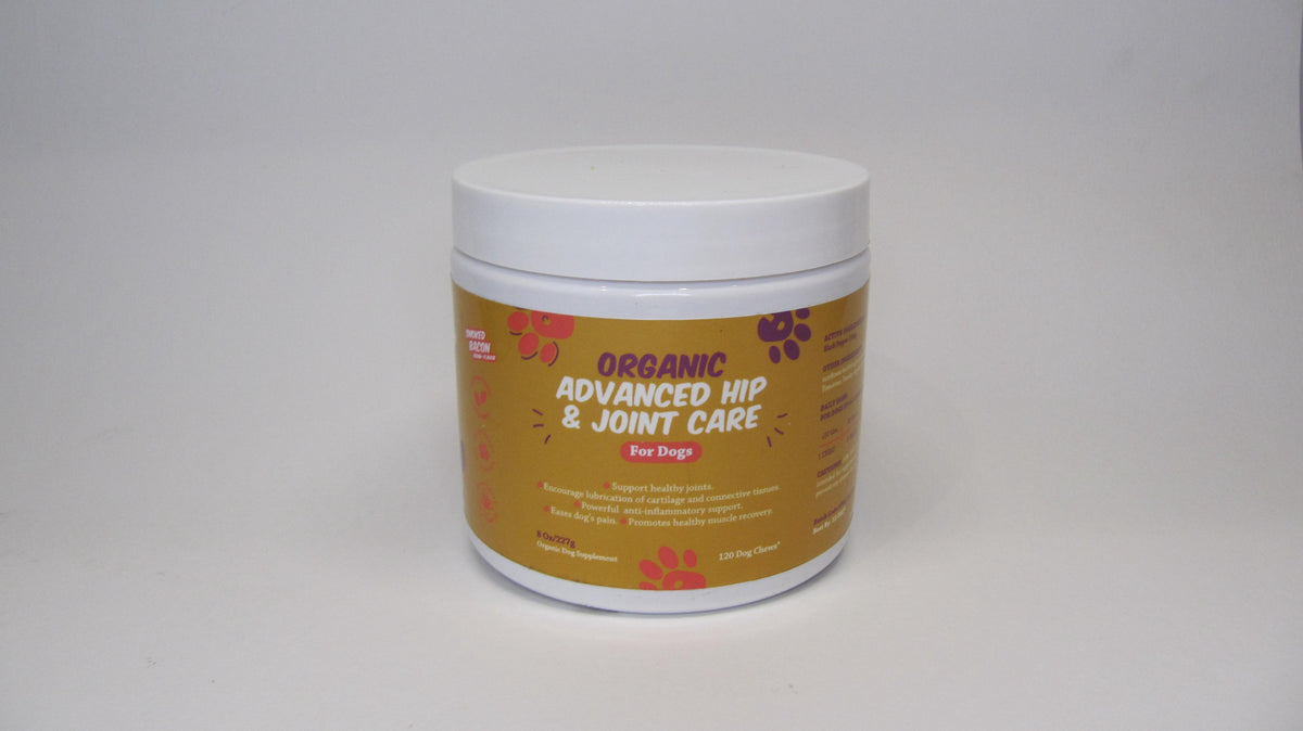 Organic Advanced Hip and Joint Care 120 chews Jar