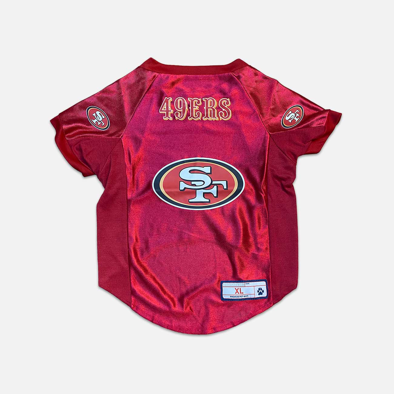 San Francisco 49ers Pet Jersey - Game-Day Ready Pet Attire